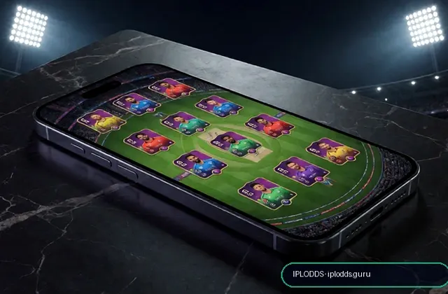 Iplodds (ipl betting odds) fantasy cricket & matchday visual 1